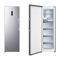 Congelador vert. SVAN SCV185600ENFX Inox