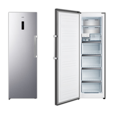 Congelador vert. SVAN SCV185600ENFX Inox