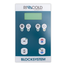Caratula adhesiva mando control RIVACOLD