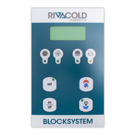 Caratula adhesiva mando control RIVACOLD