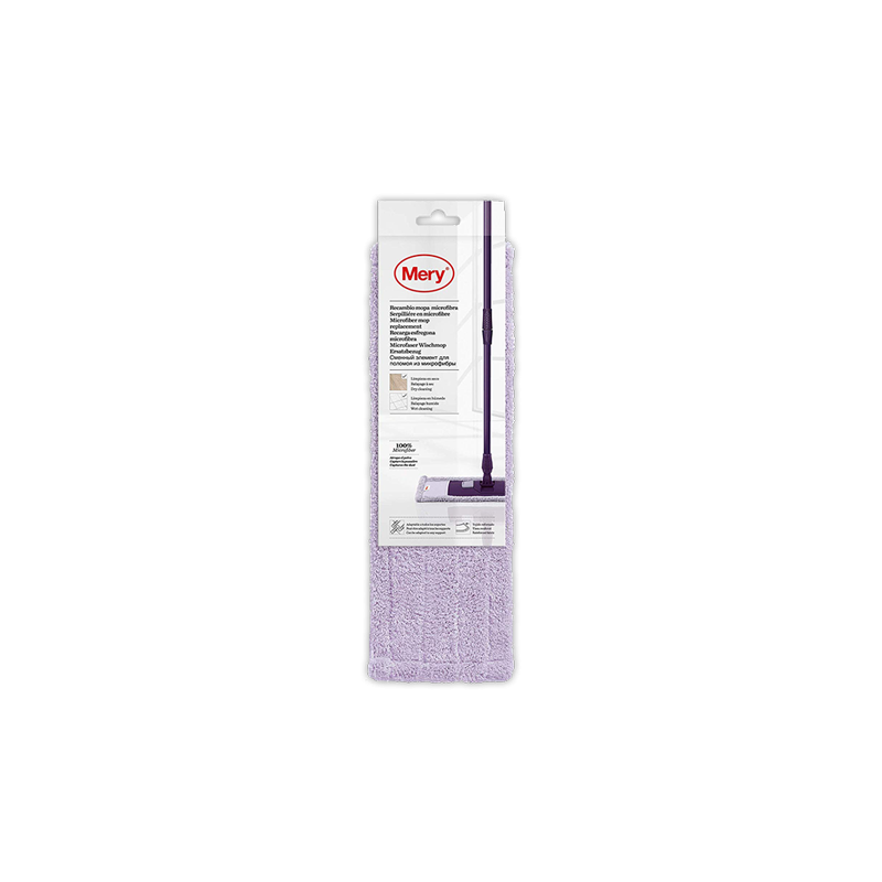 Recambio mopa microfibra MERY Lila