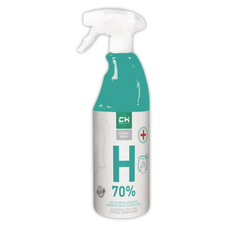 Limpiador superficies alcoholico H-70%