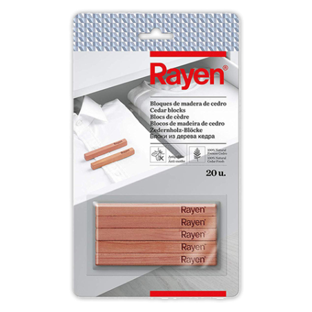Bloques madera de cedro RAYEN