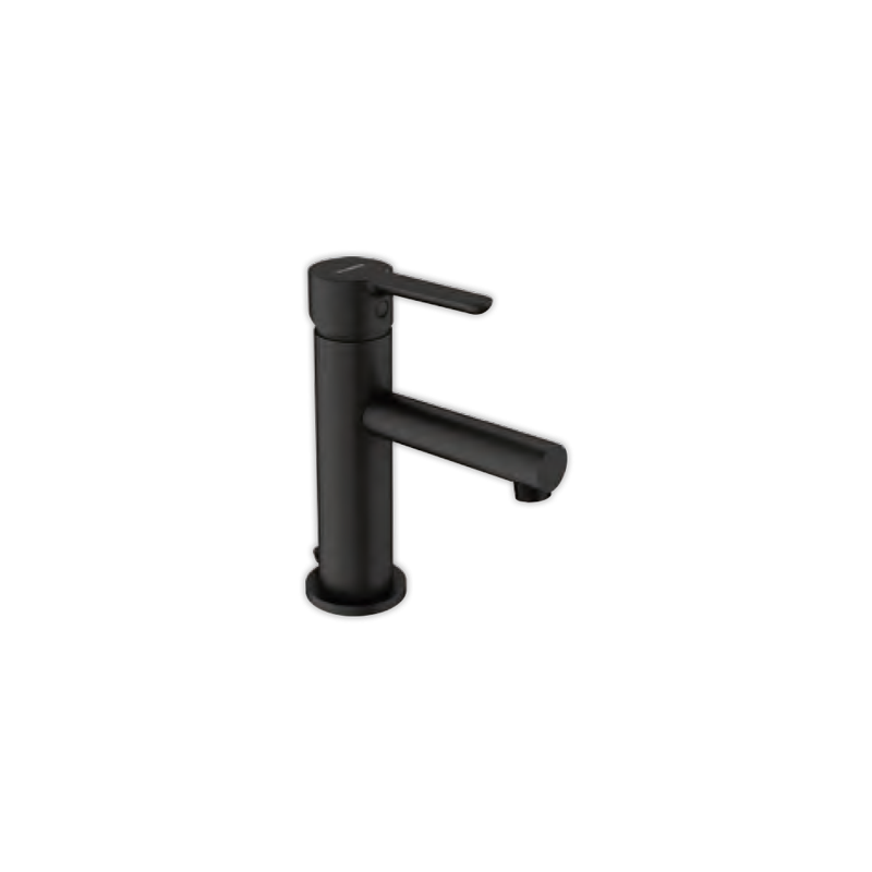 Grifo monomando lavabo GENEBRE OSLO BLAK