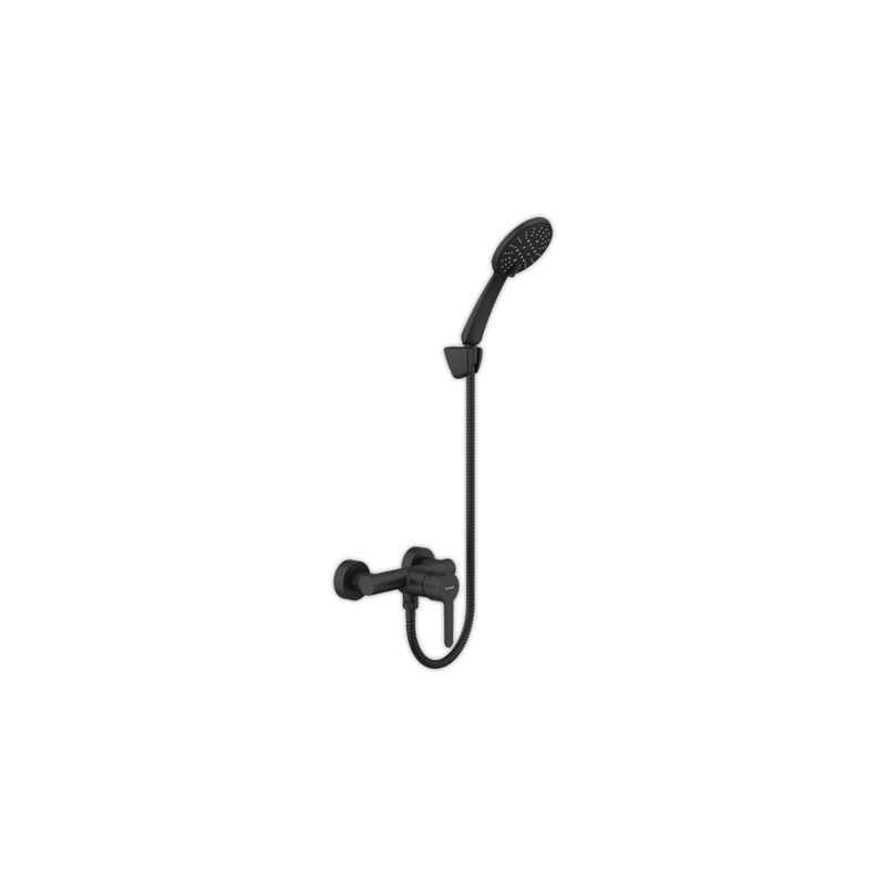 Grifo monomando ducha GENEBRE OSLO BLACK