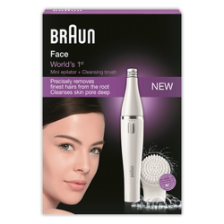 Depiladora y limpiadora BRAUN Face 810