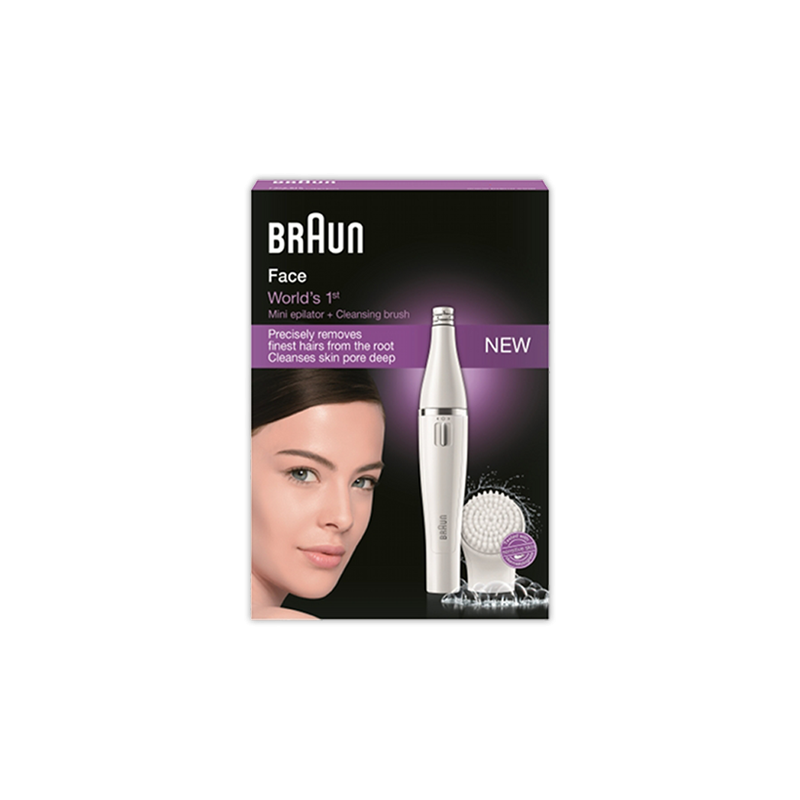 Depiladora y limpiadora BRAUN Face 810