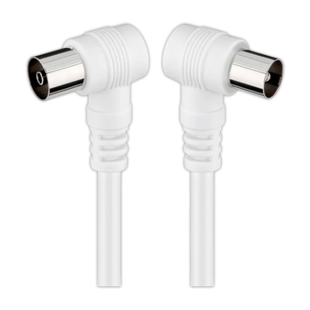 Cable Antena TV Acodado AXIL MP0703C