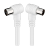 Cable Antena TV Acodado AXIL MP0703C