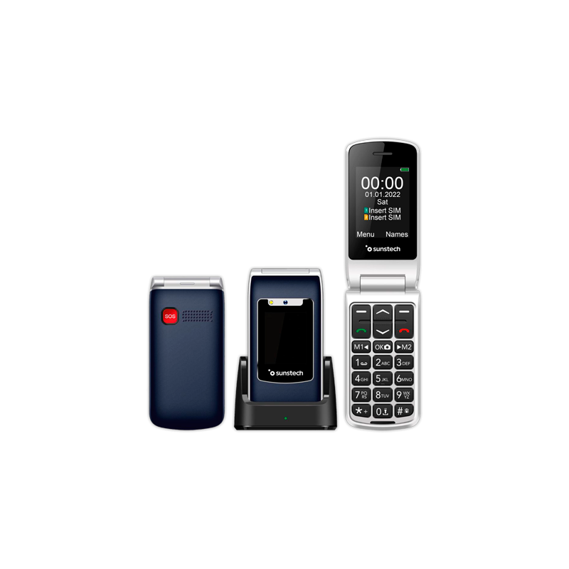 Telefono con tapa SUNSTECH CELT23BL
