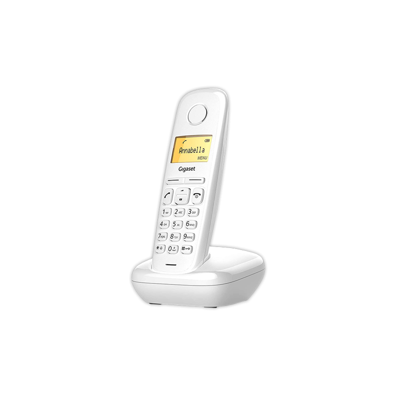 Telefono Fijo Inalambrico Gigaset A170 Blanco S30852-H2802-D | APLIUM