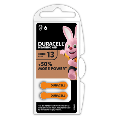 Pila DURACELL DA 13