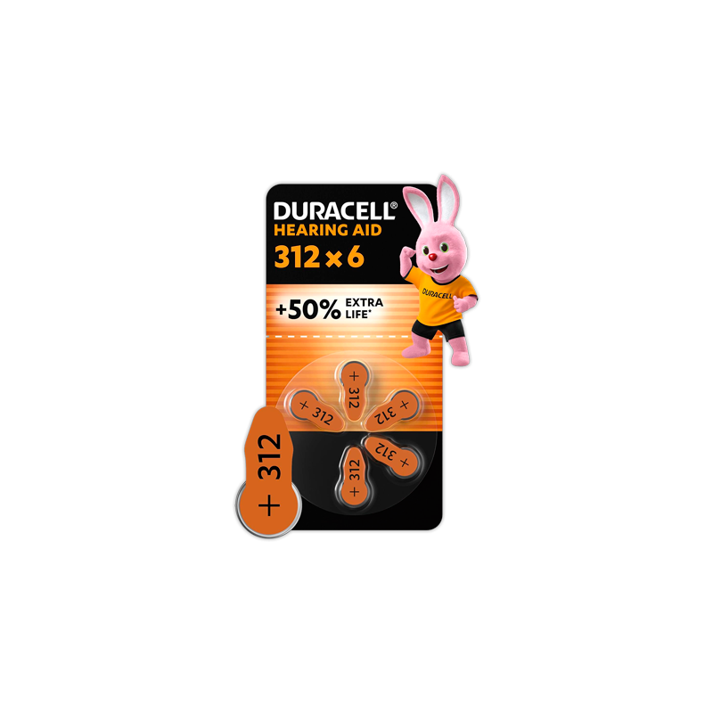 Pila DURACELL DA 312