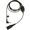 Cable for Alcatel 1.5 m w.plug 3.5 mm