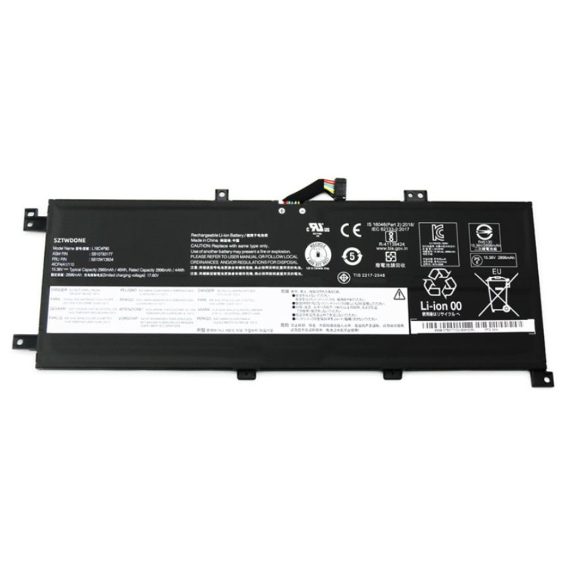 45Wh Lithium-Ion battery for