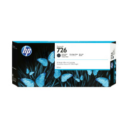 HP 726 Matte Black Ink Cartridge