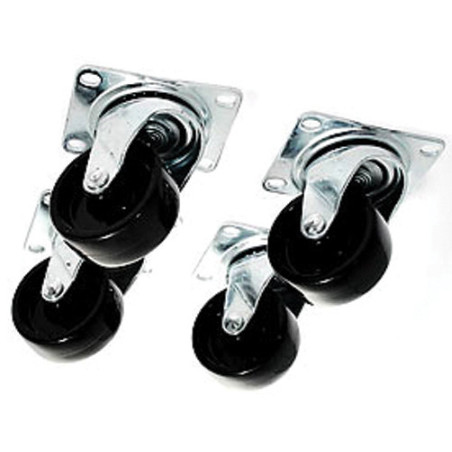 NetShelter ValueLine Swivel Caster Kit