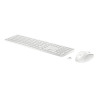 HP 655 Wireless KB/MSE Combo WHT ES