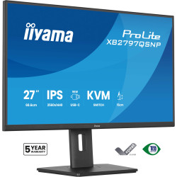27'' IPS QHD 75Hz puertos y KVM Pro Max