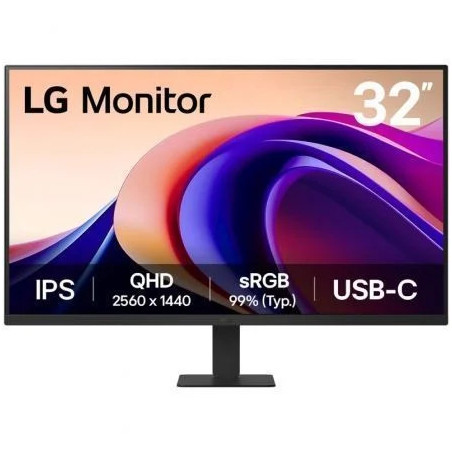 Monitor LG 32U631A-B 31.5"/ QHD/ Negro