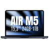 Apple Macbook Air 15,3"/ M5 10-Core CPU/ 24GB/ 1TB SSD/ 10-Core GPU/ M