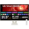 Smart Monitor LG 32U721SA-W 31.5"/ 4K/ Multimedia/ Smart TV/ | APLIUM
