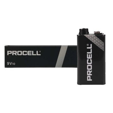 Pack de 10 Pilas Duracell PROCELL ID1604IPX10/ 9V/ Alcalinas