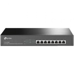 8-PORT Gigabit Dsktp PoE Swtch 802.3AT 126W PoE 1U 13IN | APLIUM