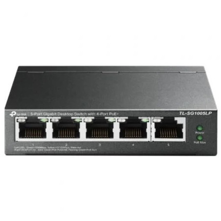 Switch TP-Link TL-SG1005LP 5 Puertos/ RJ-45 10/100/1000/ PoE