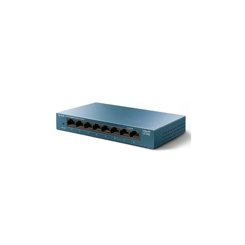 Switch TP-Link LS108G 8 Puertos/ RJ-45 10/100/1000