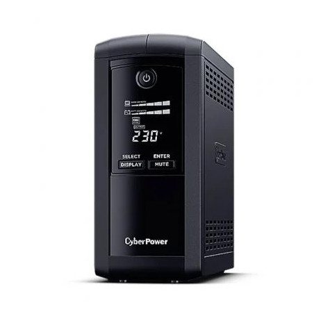 SAI Línea Interactiva Cyberpower VP1000ELCD/ 1000VA-550W/ 4 Salidas/ F