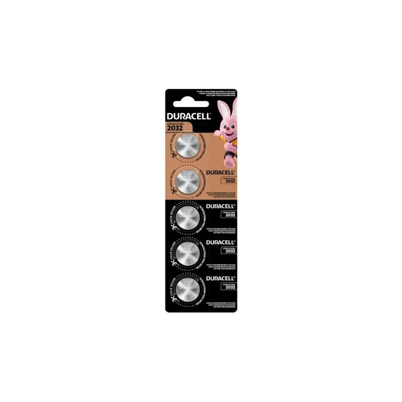 Pack de 5 Pilas de Botón Duracell DL2032B5/ 3V