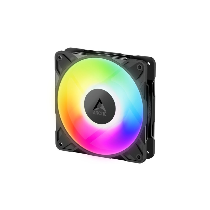 Ventilador Arctic P12 Pro A-RGB LN/ 12cm/ Negro