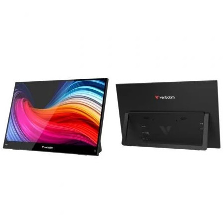 Monitor Portátil Táctil Verbatim Touch Light 15.6"/ Full HD/ Multimedi