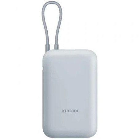 Powerbank 10000mAh Xiaomi Power Bank Integrated Cable/ 22.5W/ Azul/ In