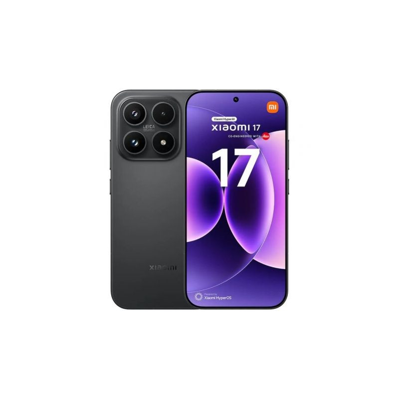 Smartphone Xiaomi 17 12GB/ 512GB/ 6.3"/ 5G/ Negro