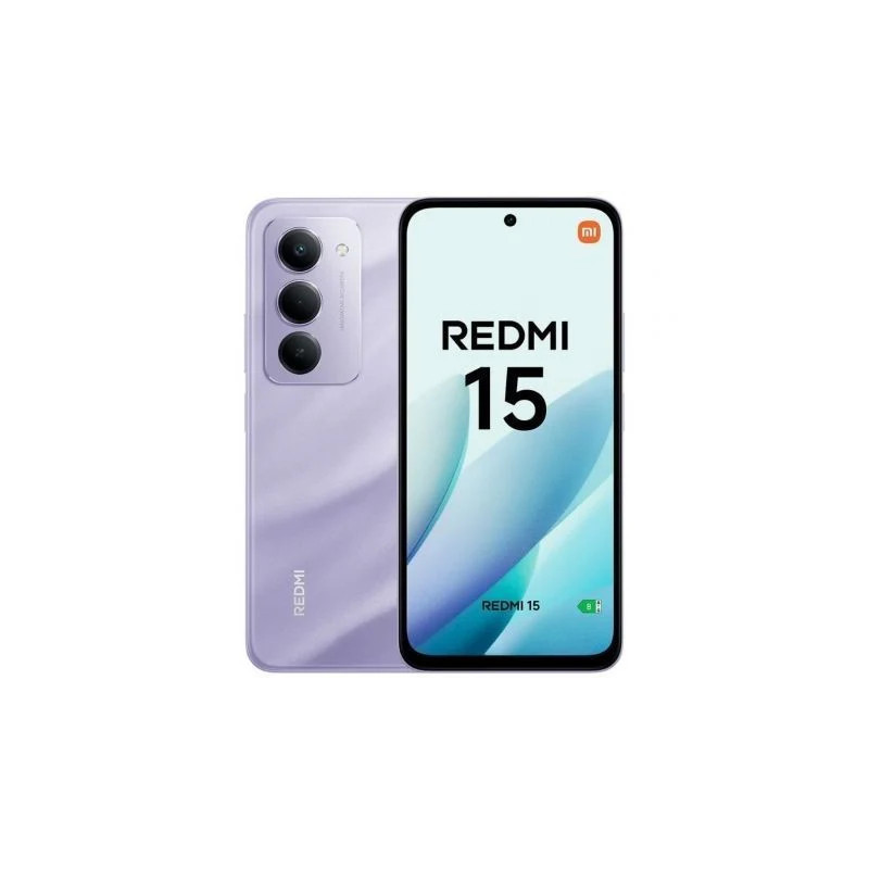 Smartphone Xiaomi Redmi 15 6GB/ 128GB/ 6.9"/ Púrpura