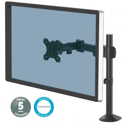 Soporte de Mesa para Monitor Fellowes 8502501/ Giratorio/ Inclinable/
