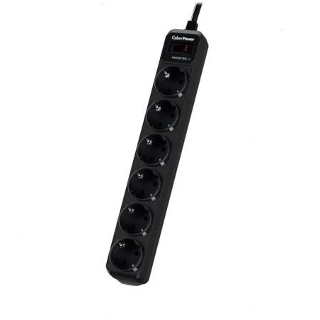 Regleta con interruptor Cyberpower B0620SC0-DE/ 6 Tomas de corriente/