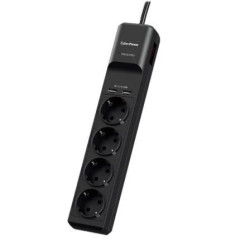 Regleta con interruptor Cyberpower P0420SUD0-DE/ 4 Tomas de corriente/