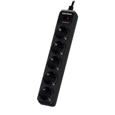 Regleta con interruptor Cyberpower B0520SC0-DE/ 5 Tomas de corriente/