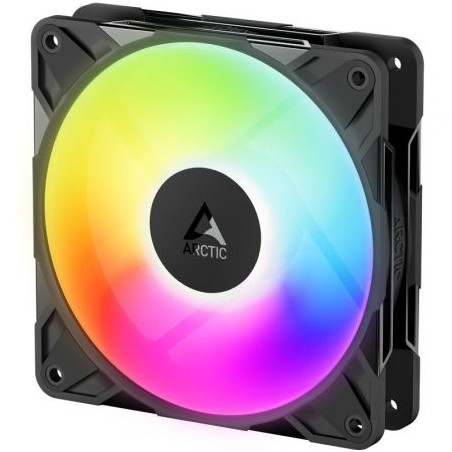Ventilador Arctic P12 Pro Reverse A-RGB/ 12cm/ Negro