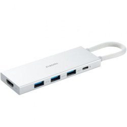 Docking USB 3.0 Tipo-C Xiaomi 5 en 1/ 3xUSB/ 1xUSB Tipo-C PD/ 1xHDMI/