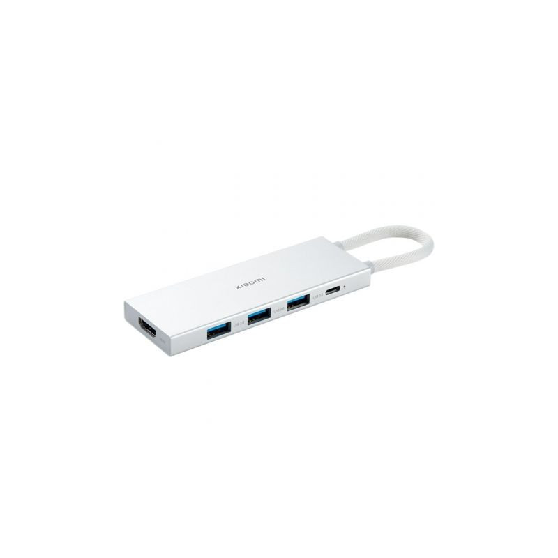 Docking USB 3.0 Tipo-C Xiaomi 5 en 1/ 3xUSB/ 1xUSB Tipo-C PD/ 1xHDMI/