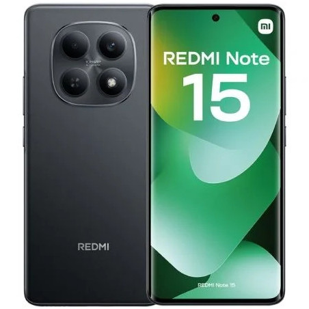 Smartphone Xiaomi Redmi Note 15 8GB/ 256GB/ 6.77"/ Negro