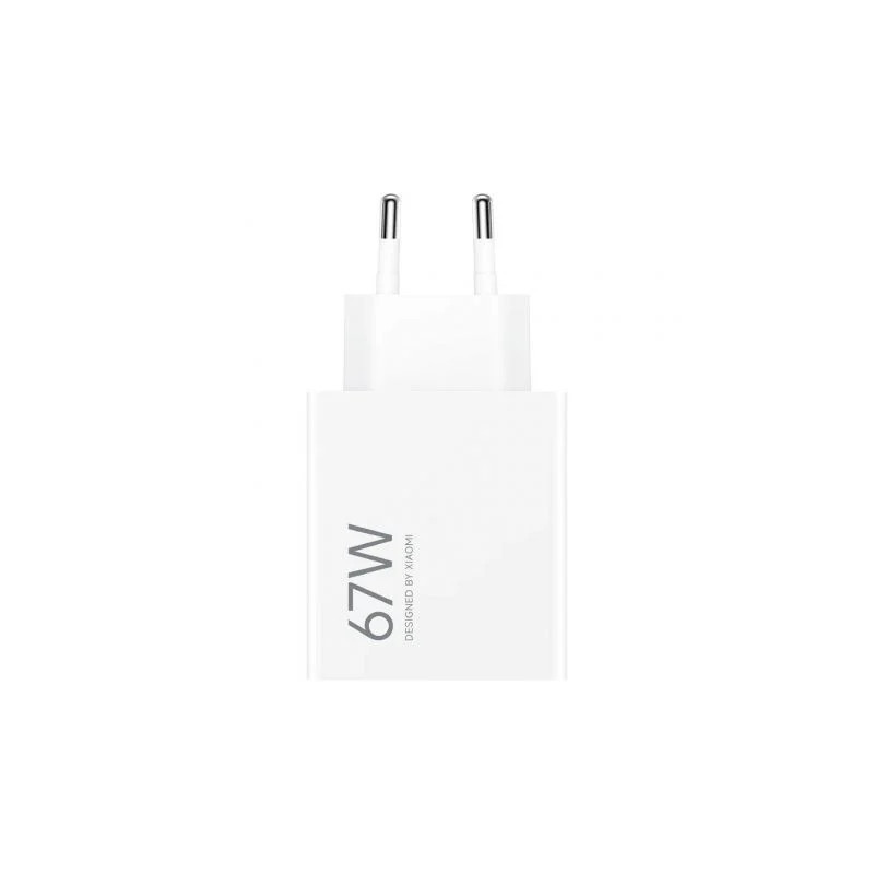Cargador de Pared Xiaomi 67W HyperCharge (Type-A)/ 1xUSB/ 67W