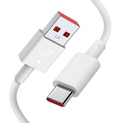 Cable USB Xiaomi 6A Type-A to Type-C/ USB Macho - USB Tipo-C Macho/ 1m
