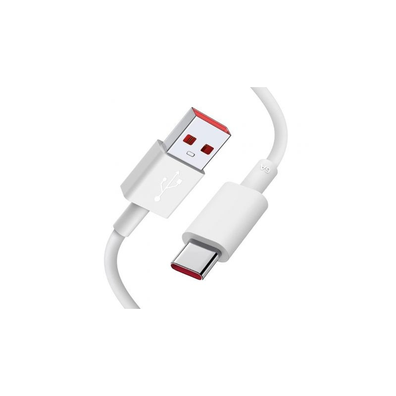 Cable USB Xiaomi 6A Type-A to Type-C/ USB Macho - USB Tipo-C Macho/ 1m