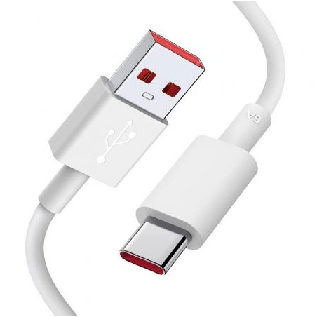 Cable USB Xiaomi 6A Type-A to Type-C/ USB Macho - USB Tipo-C Macho/ 1m