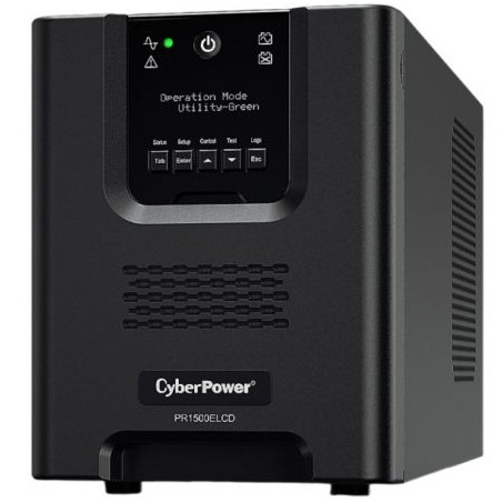 SAI Línea Interactiva Cyberpower PR1500ELCD/ 1500VA-1350W/ 8 Salidas/